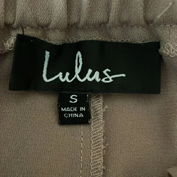 Lulus Jest Summer Mauve Drawstring Shorts Summer Elastic Waist Pockets Size S - Picture 7 of 12